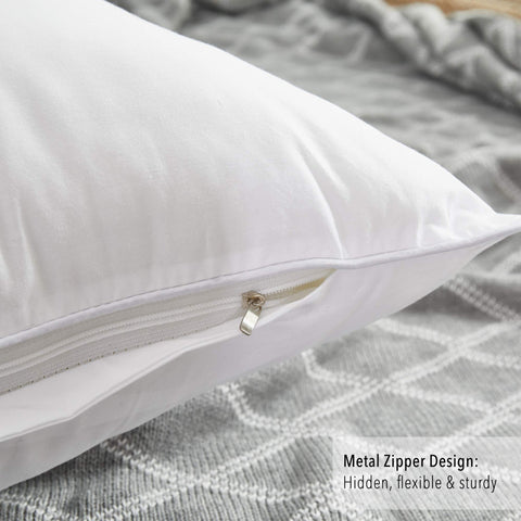 Oubonun close-up of cotton cover texture highlighting breathability and skin-friendly comfort