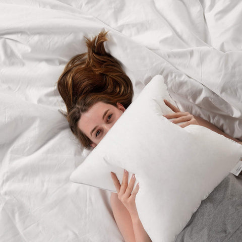 Oubonun cotton cover close-up showing breathable texture for skin-friendly comfort