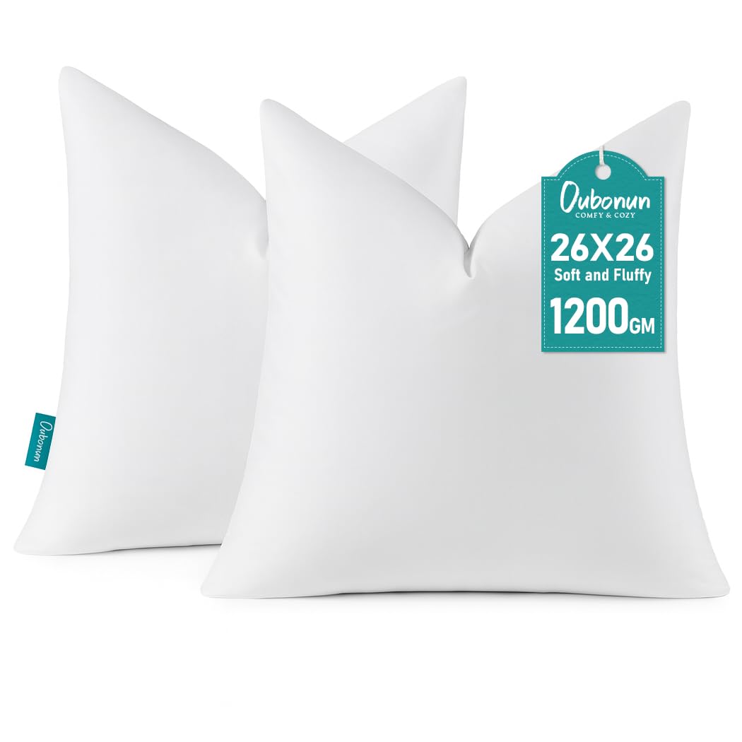 Oubonun front packaging showing the 26x26 insert and clear product label for immediate use