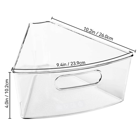 Oubonun bins in a kitchen shelf lifestyle scene for neat organized cabinets