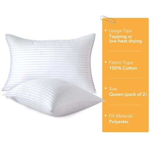 Oubonun pillow on made bed demonstrating everyday bedroom comfort