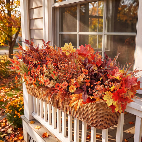 Ouddy Decor held in hand for scale showing true-to-size blooms and easy-styling benefit