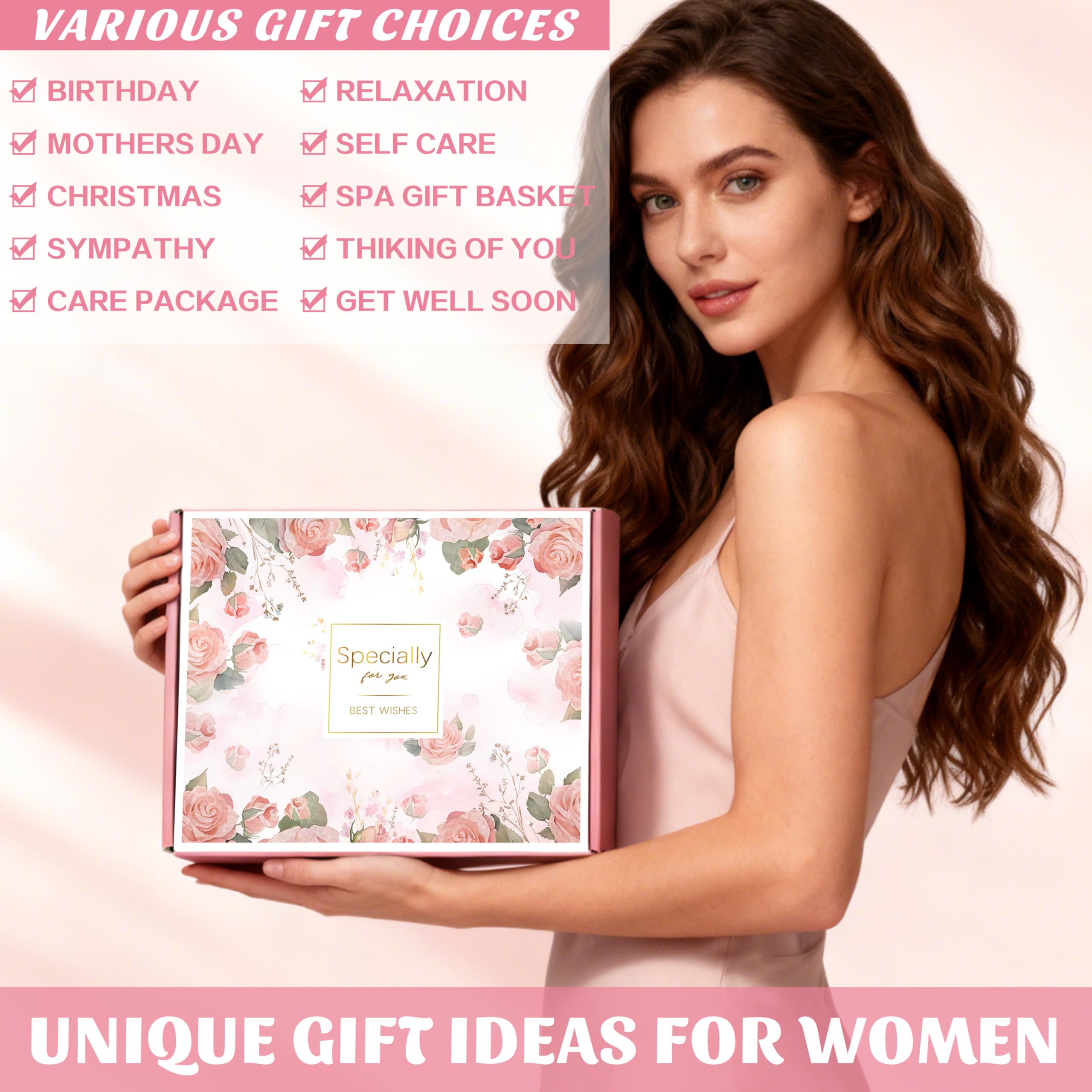 Oufrenn gift basket staged in a living room to show gifting vibe