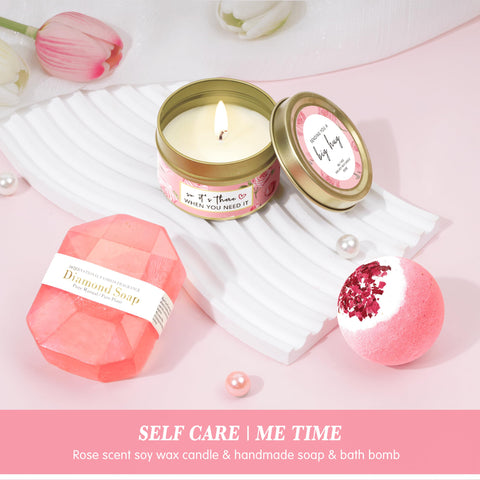 Oufrenn silk eye mask headband and socks worn for comfortable rest