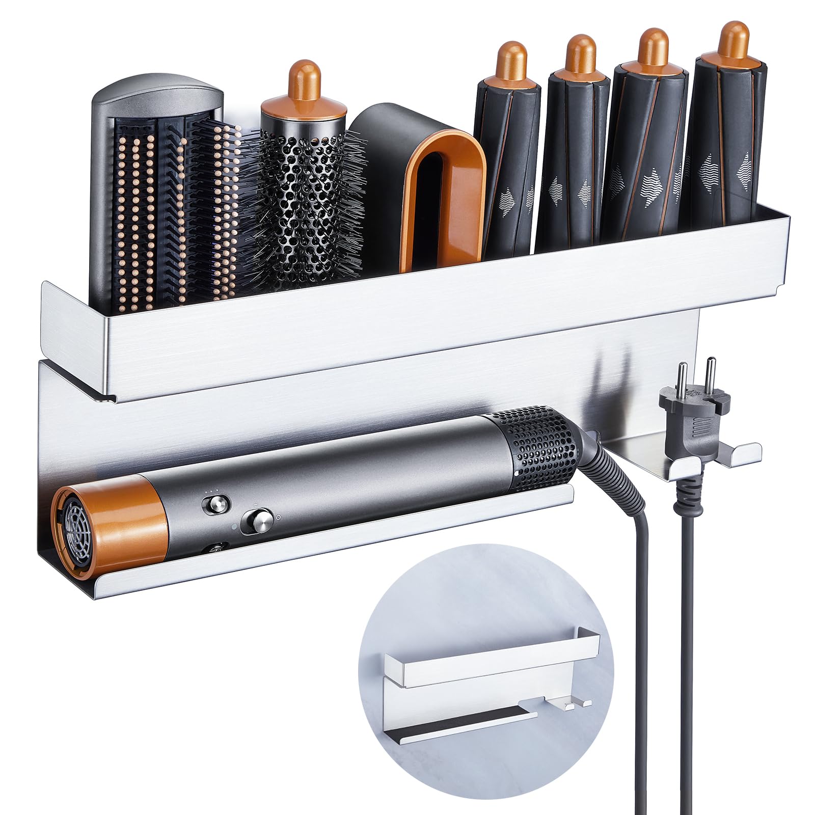 Oukimly front view organizer showing compact storage benefit