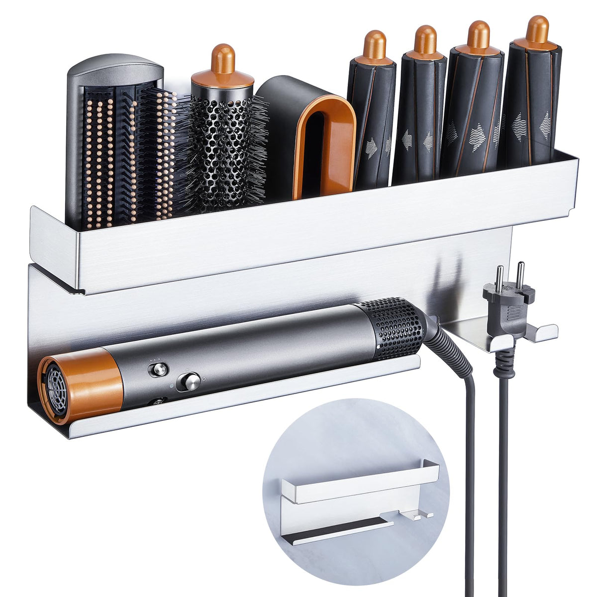 Oukimly front view organizer showing compact storage benefit