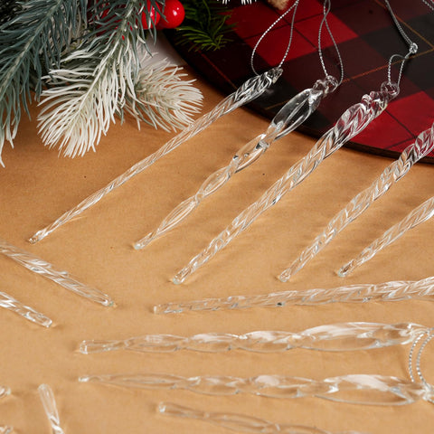 OuMuaMua individually wrapped icicles in protective packing, safer shipping