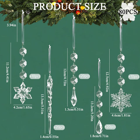 OuMuaMua ornaments hung on a lit Christmas tree adding luminous depth and elegance