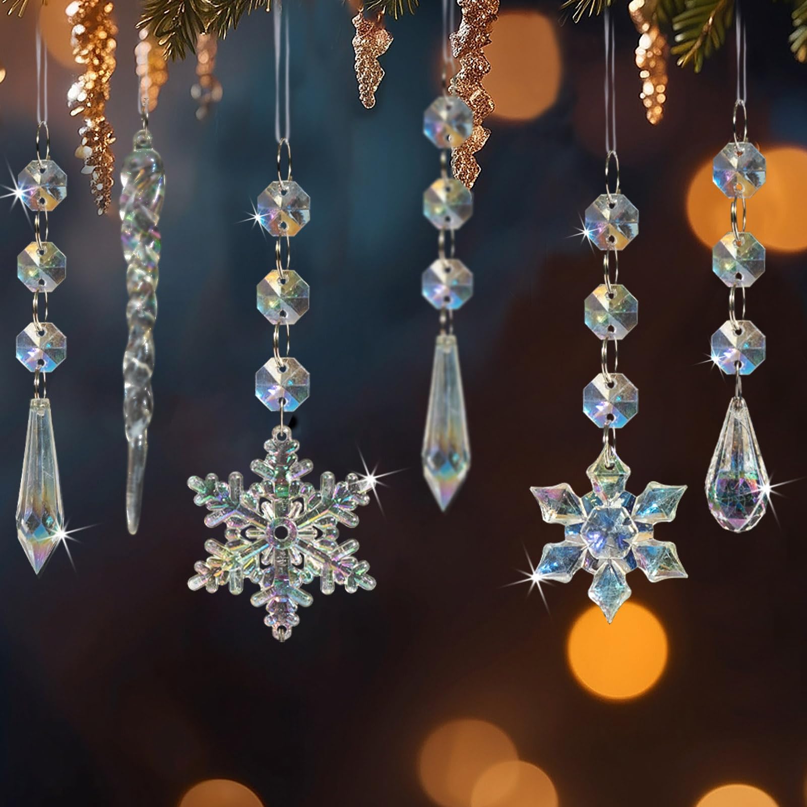 OuMuaMua full tree display illustrating layered sparkle and depth benefit