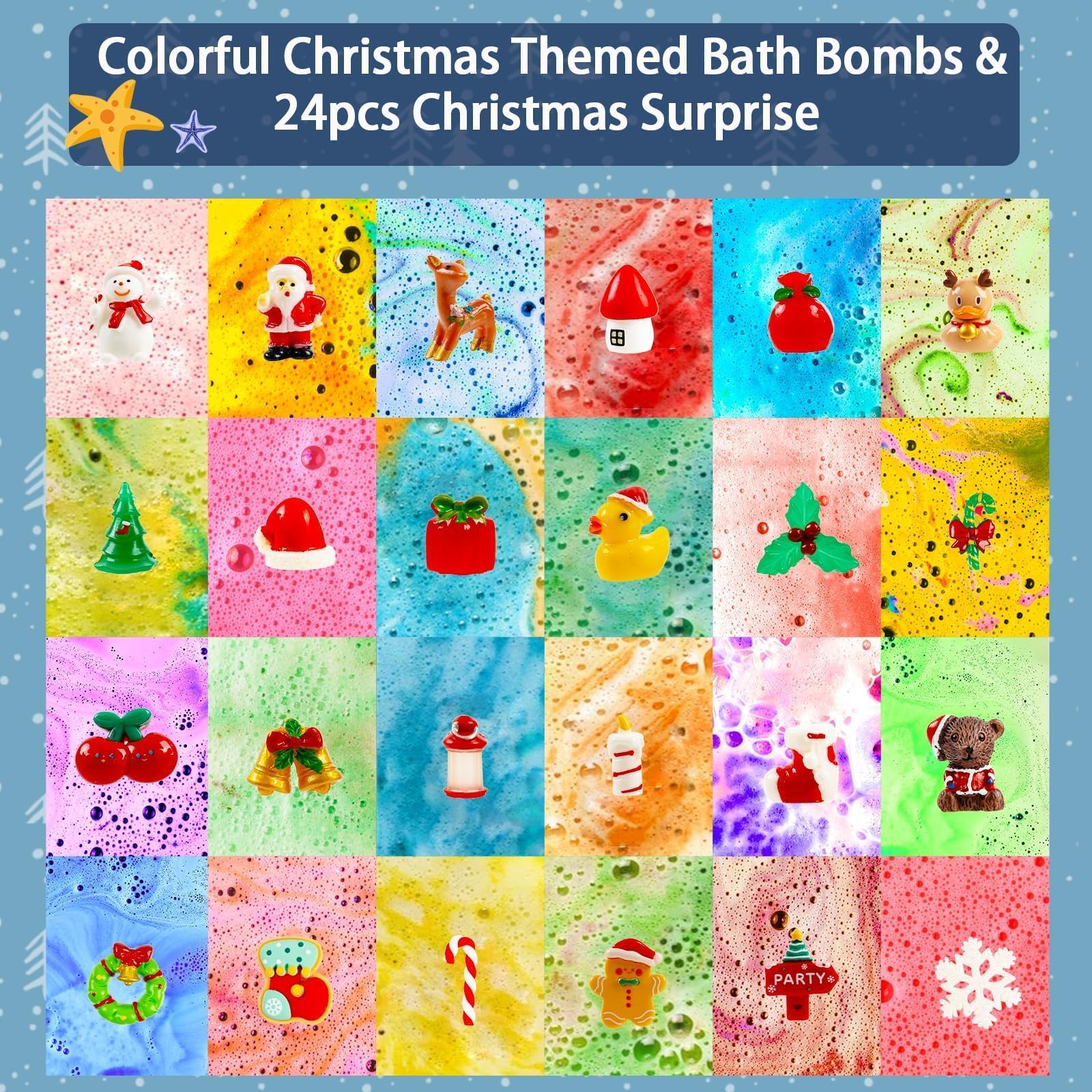 OuMuaMua revealed surprise toy from inside a bath bomb delighting the child