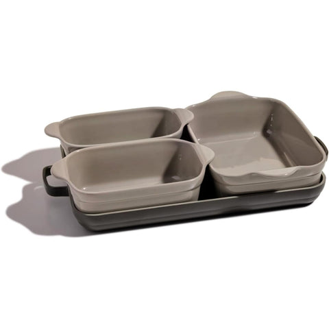 Our Place front packaging showing full 5-piece set and quick benefits