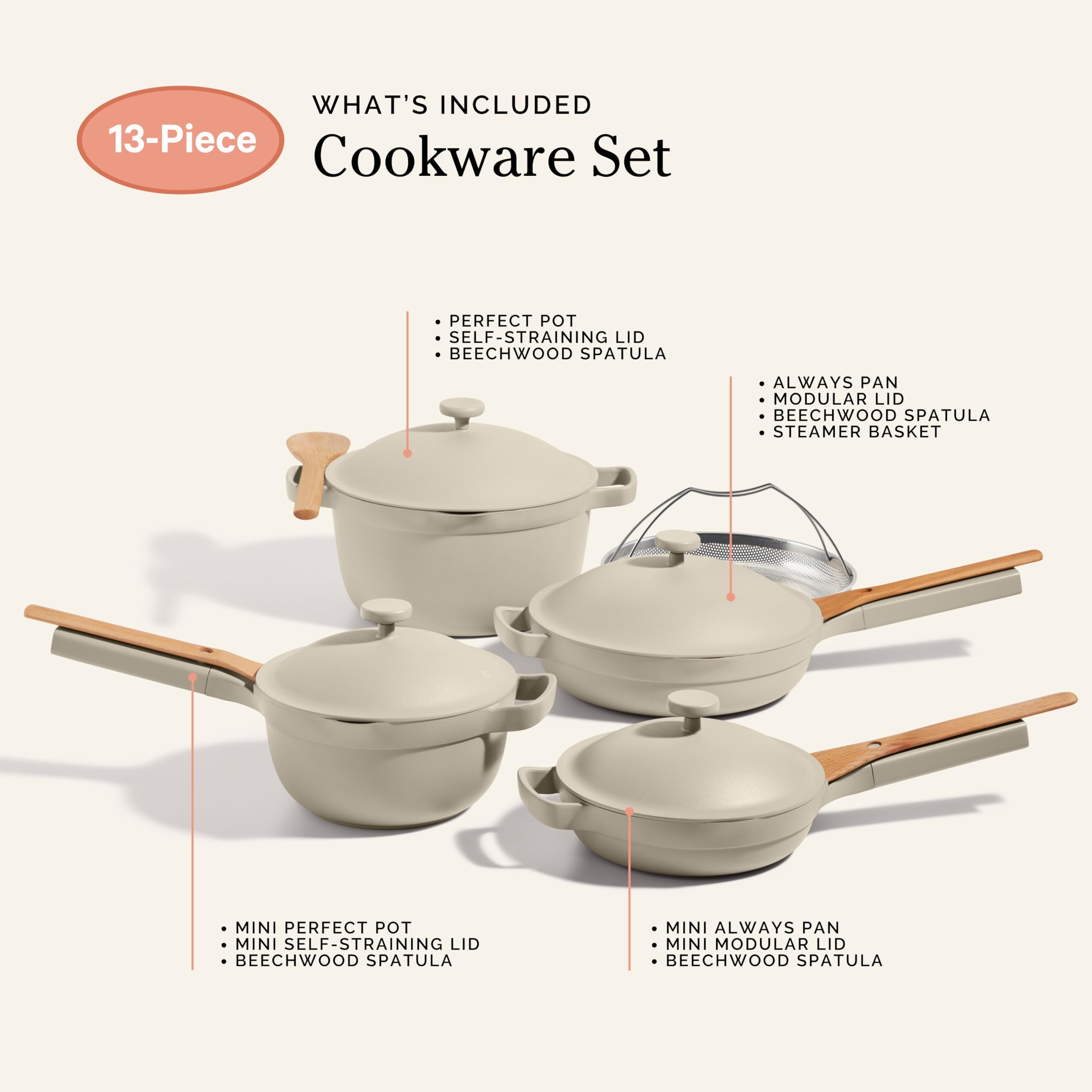 Our Place cookware in oven illustrating oven-safe up to 450°F versatility