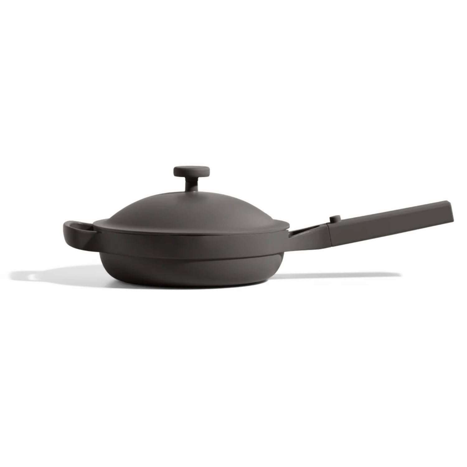 Our Place Mini Always Pan front view showing compact design and clean lines, easy storage benefit