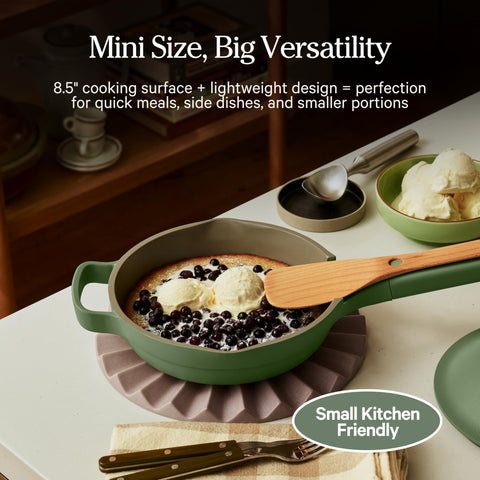 Our Place mini always pan in oven proving oven-safe finishing to 450°F