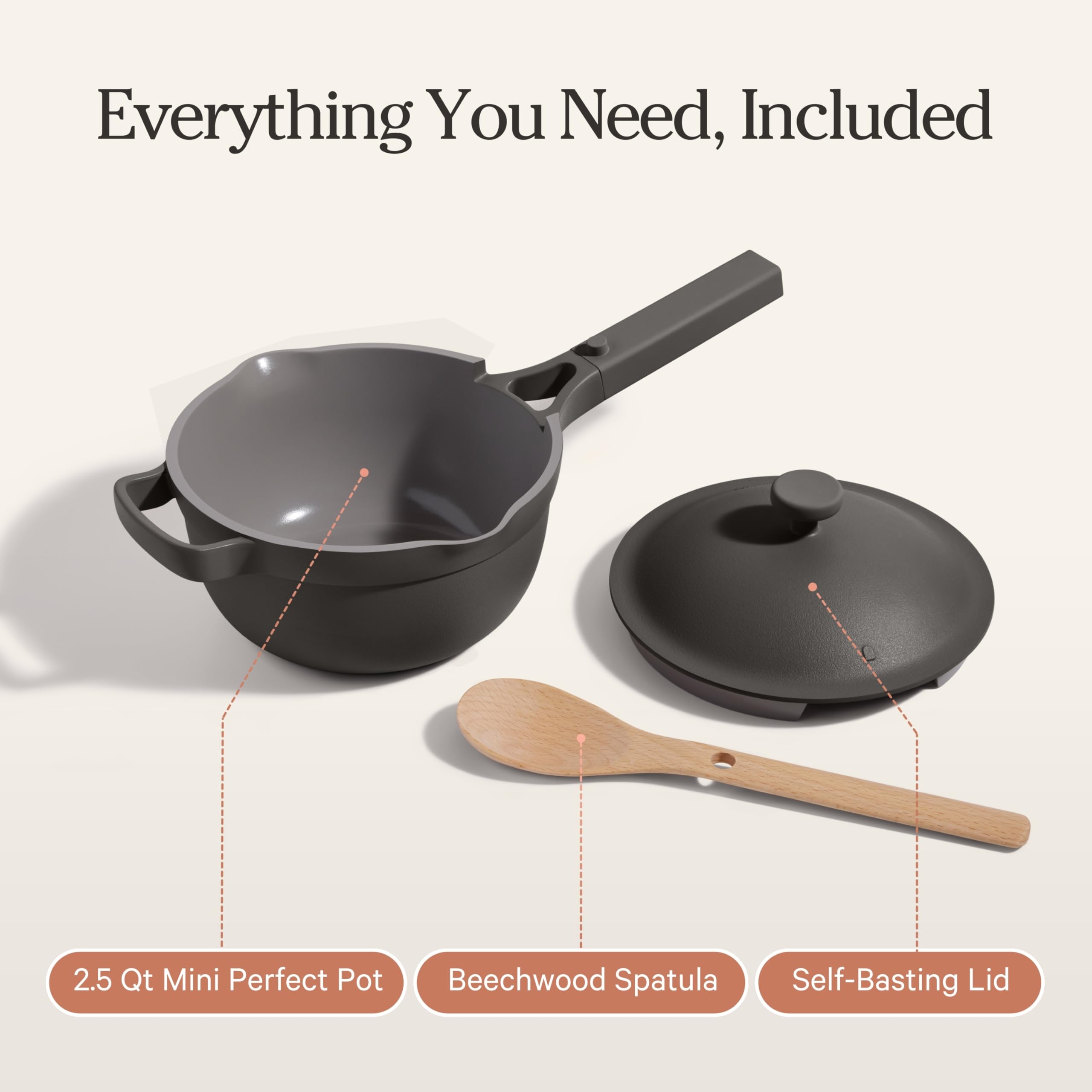 Our Place pot on kitchen counter in lifestyle setting for small-batch meal inspiration