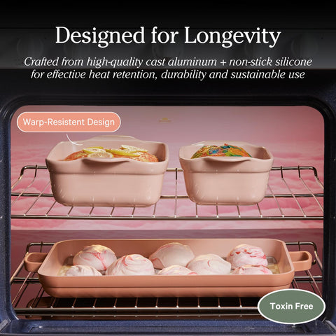Our Place oven mat texture detail offering nonstick, oven-safe protection