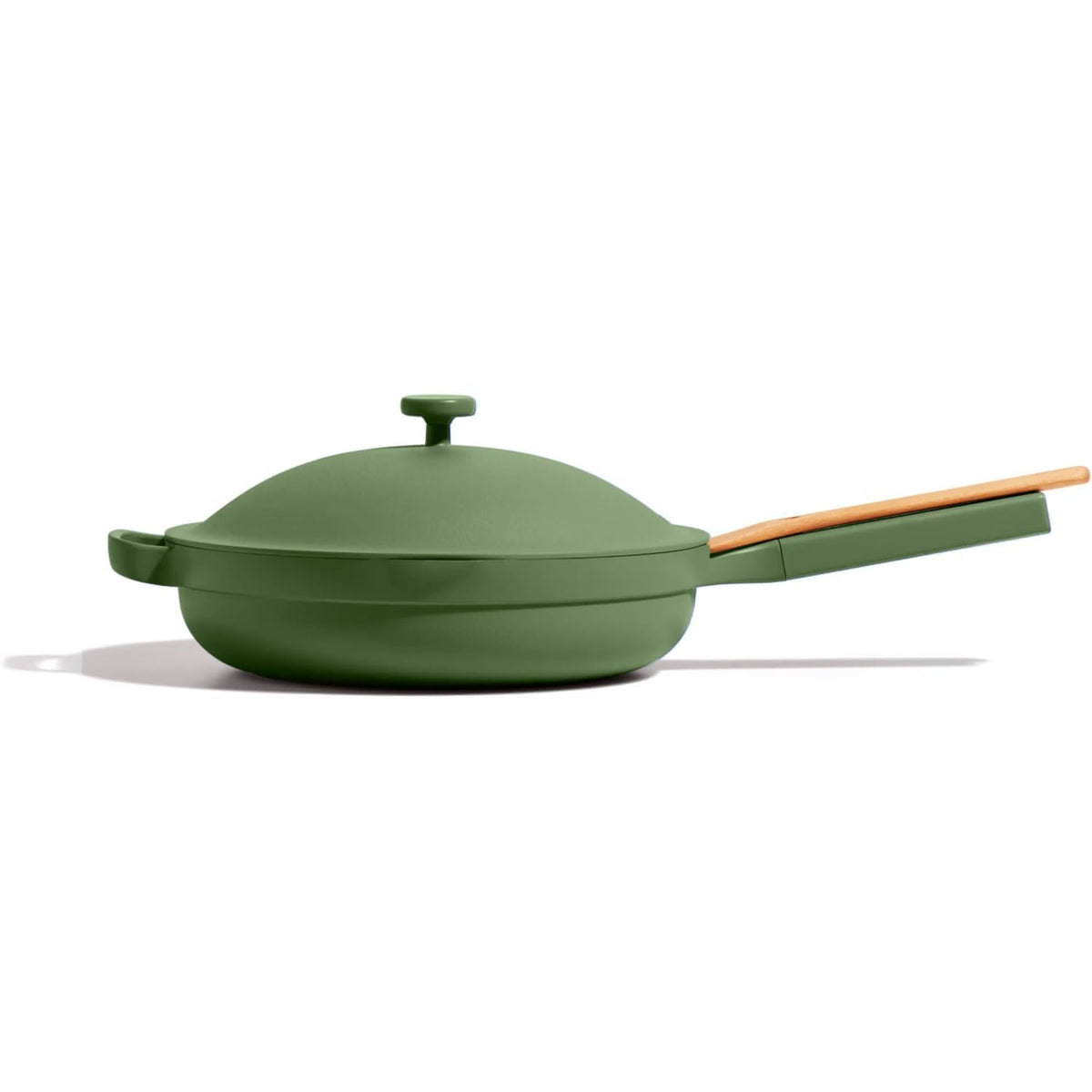 Our Place Large Always Pan front view showing cookware versatility and family-sized capacity