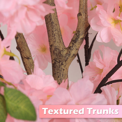 OUSHENG branch texture close-up revealing flexible stems for styling