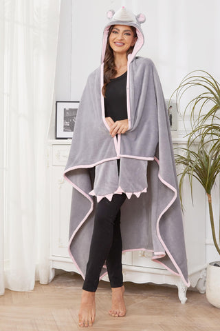 OUSIEDISIE blanket folded in gift box ready for gifting with cheerful presentation