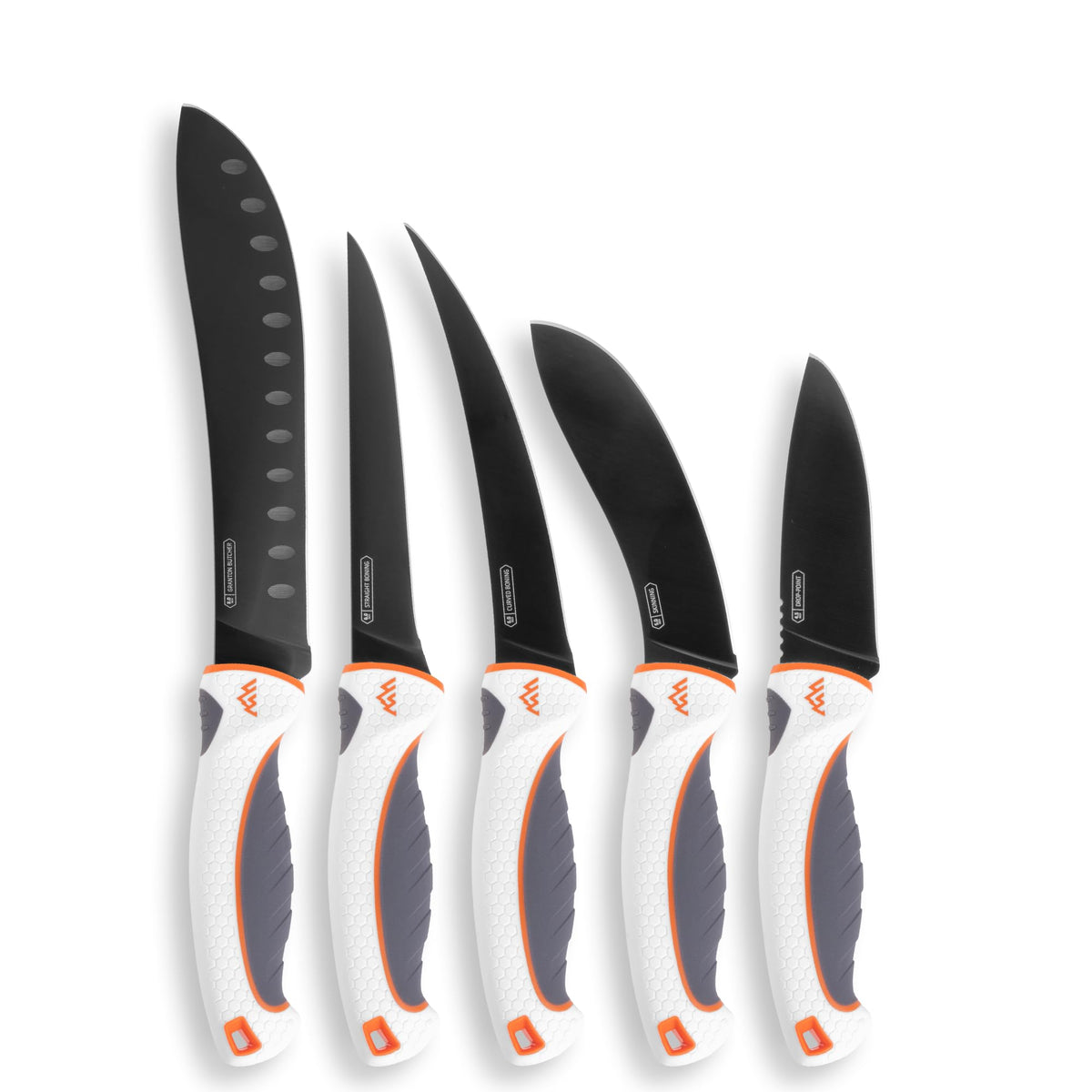 OUTDOOR EDGE front packaging showing full 6-piece ErgoMax set and case for quick identification