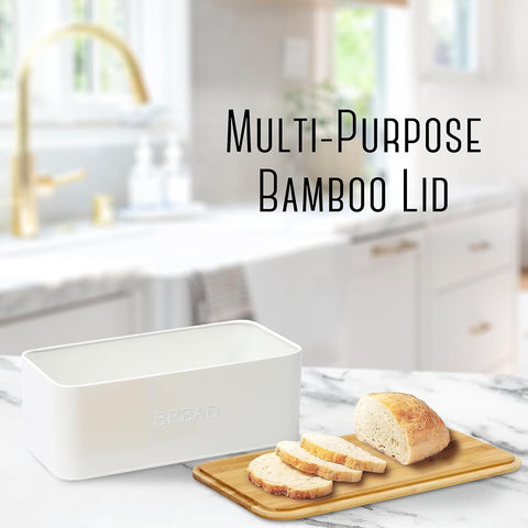 OUTSHINE side profile highlighting white metal body and bamboo contrast