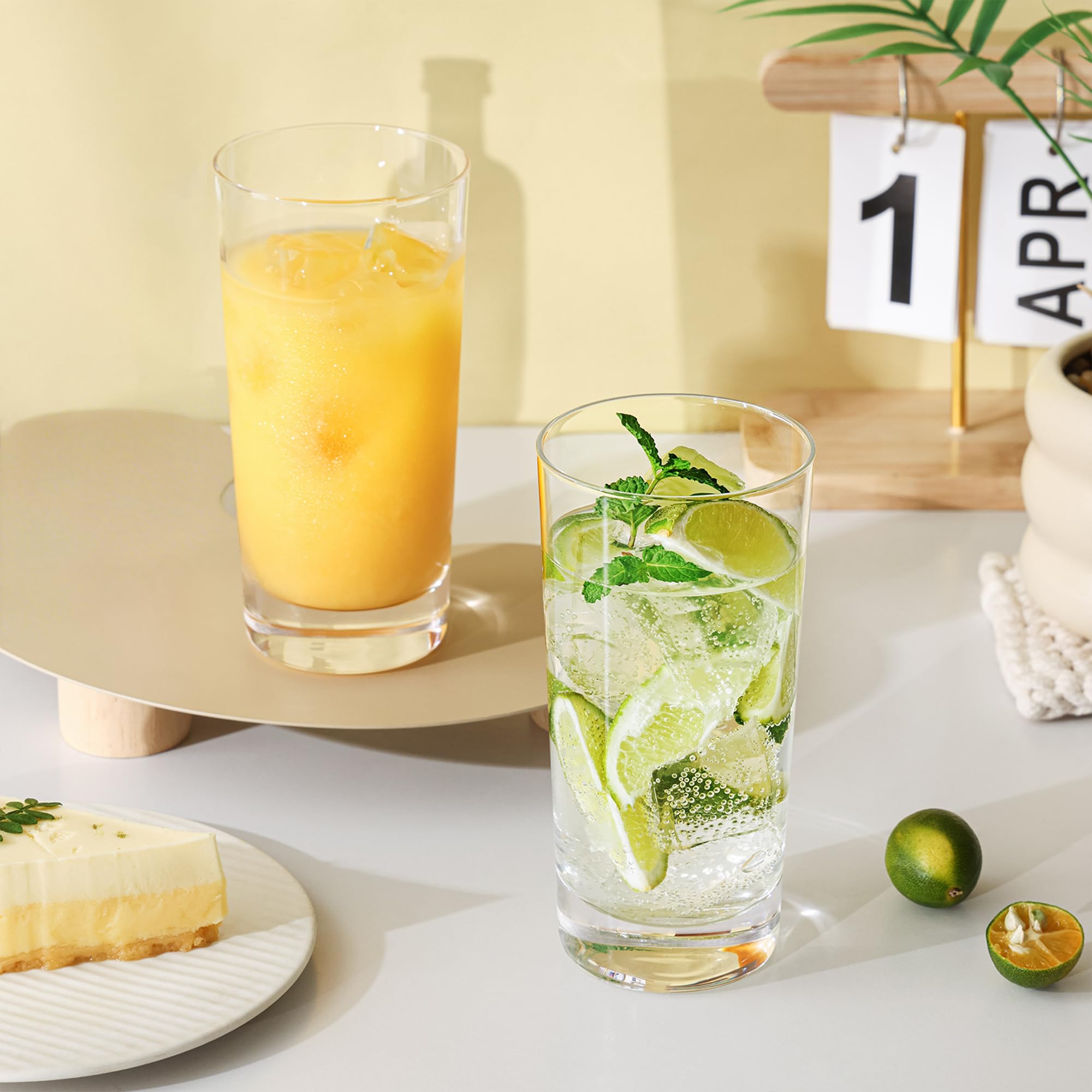 OUWO glasses on table setting showing cohesive look and elevated dining presentation