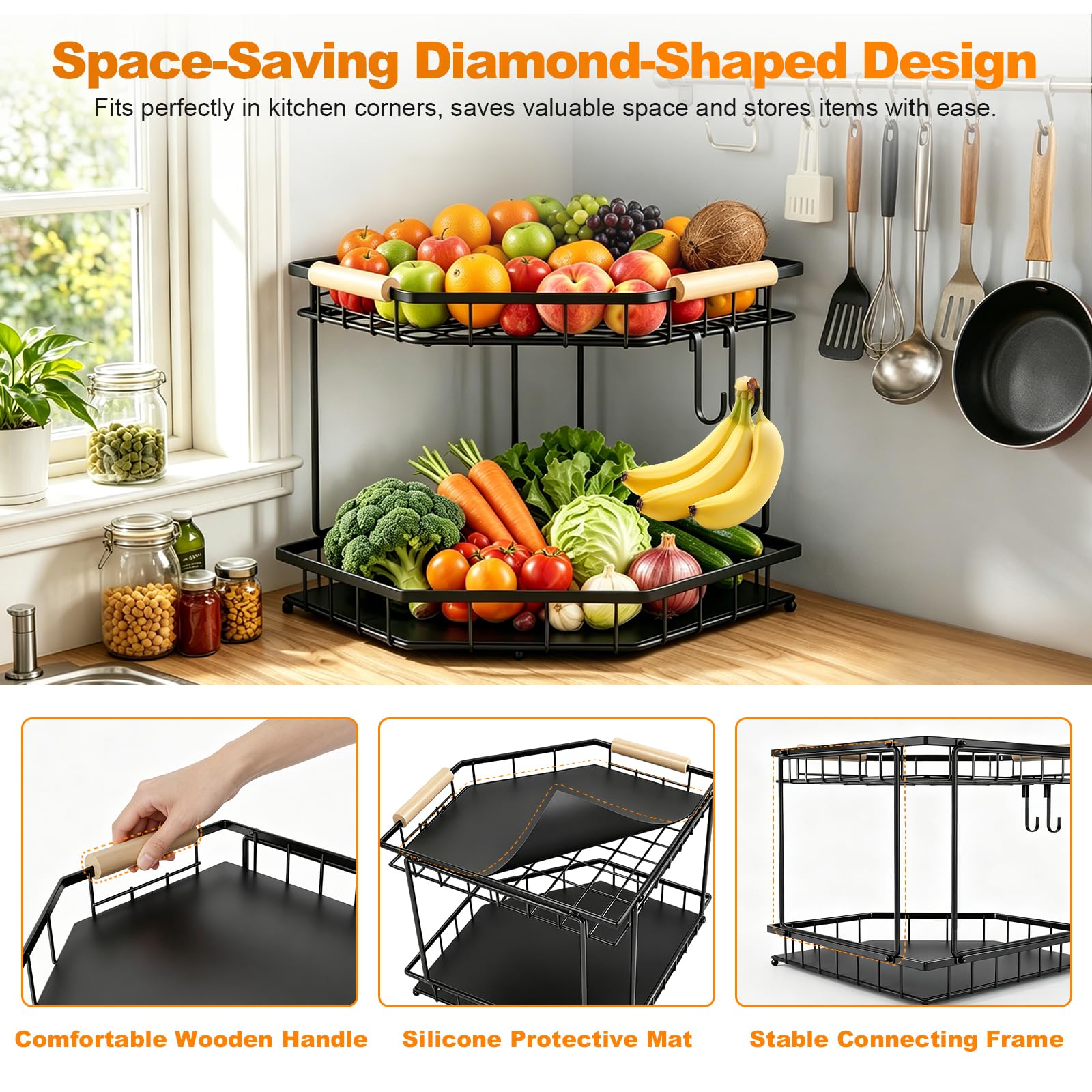 OVGJD stacked two-tier setup increases vertical storage capacity