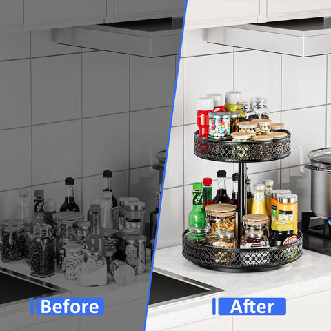 OVICAR stocked on kitchen counter maximizing space and neat presentation