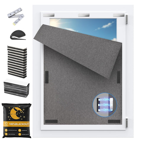 Ovneele front packaging showing full blackout curtain and size