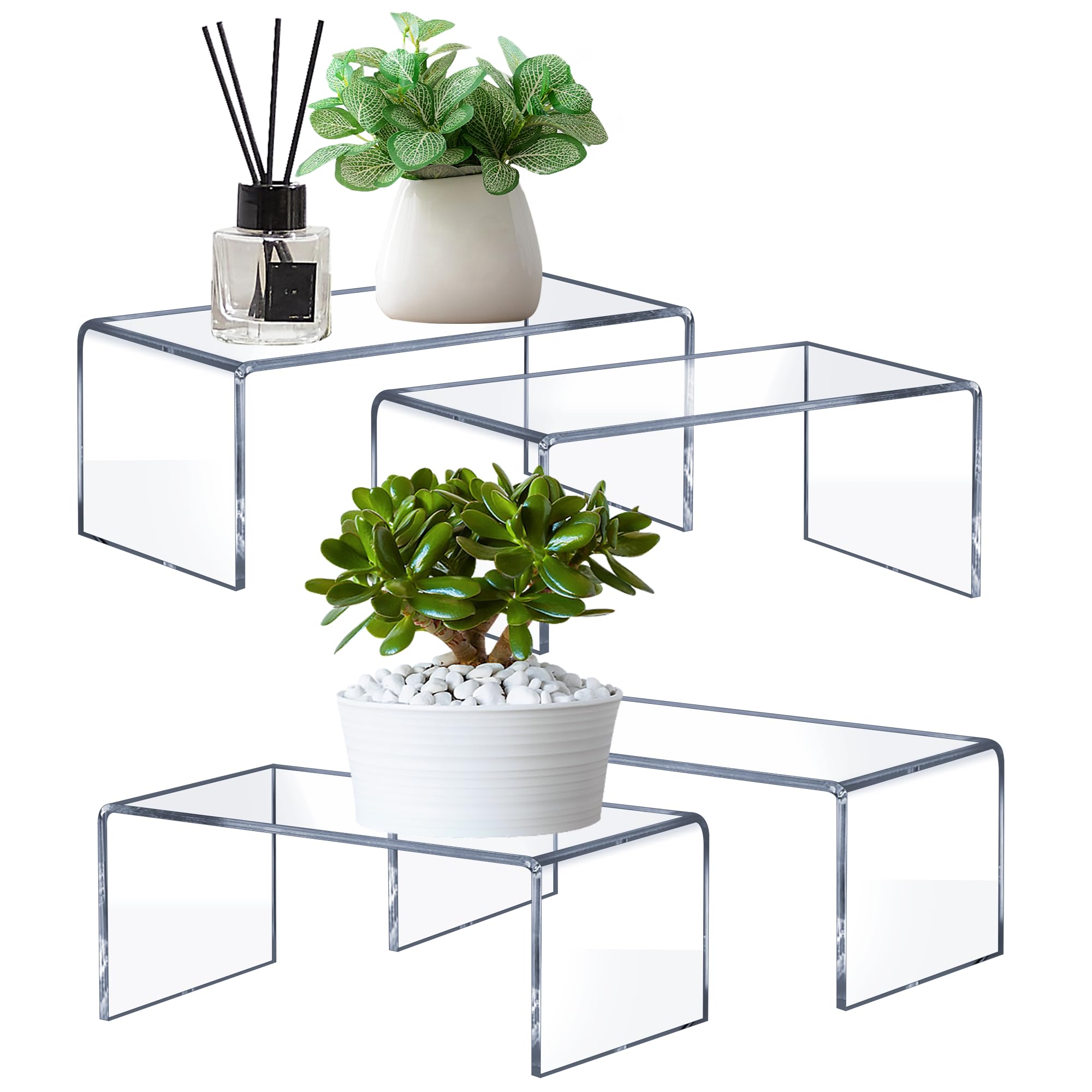 OVNTHYK front view showing both riser sizes and clean finish for clear presentation
