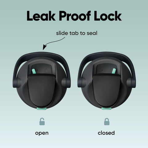 Owala FreeSip Sway ergonomic bucket handle close-up for comfortable carrying