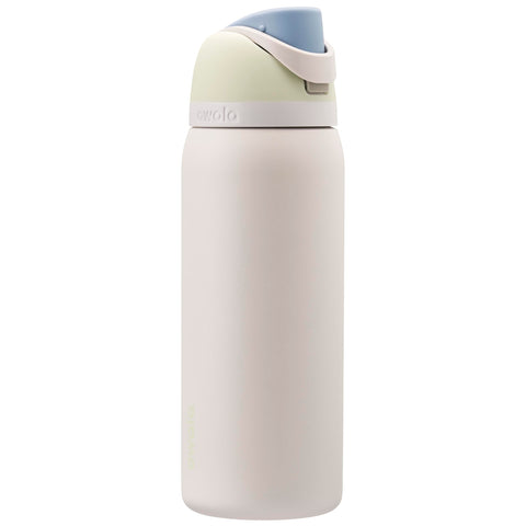 Owala FreeSip front view showing full bottle and Iced Breeze color for stylish hydration