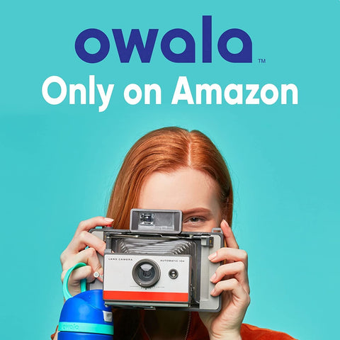 Owala FreeSip in outdoor setting conveying portability and long-lasting cold retention