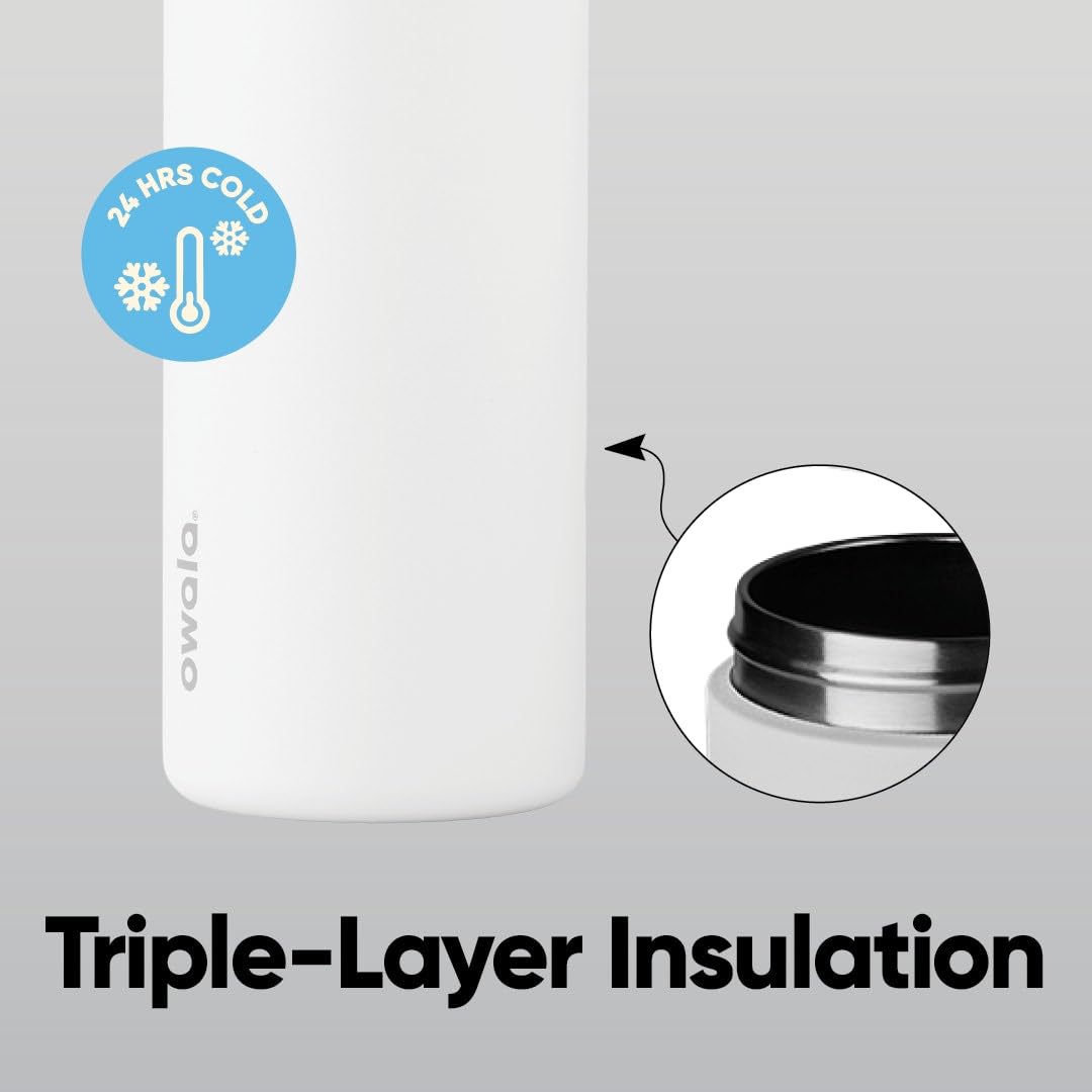 Owala FreeSip straw in use demonstrating hands-free sipping convenience