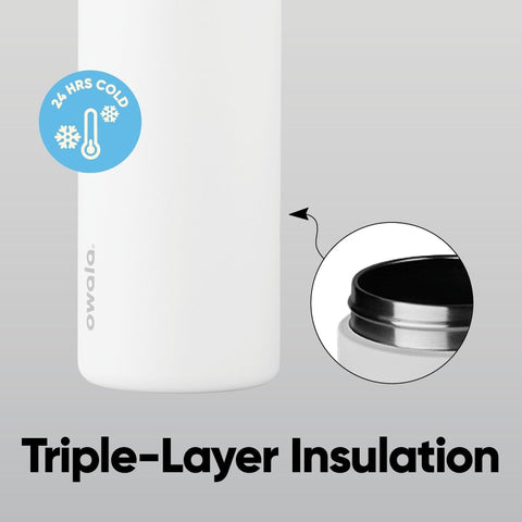 Owala FreeSip straw in use demonstrating hands-free sipping convenience