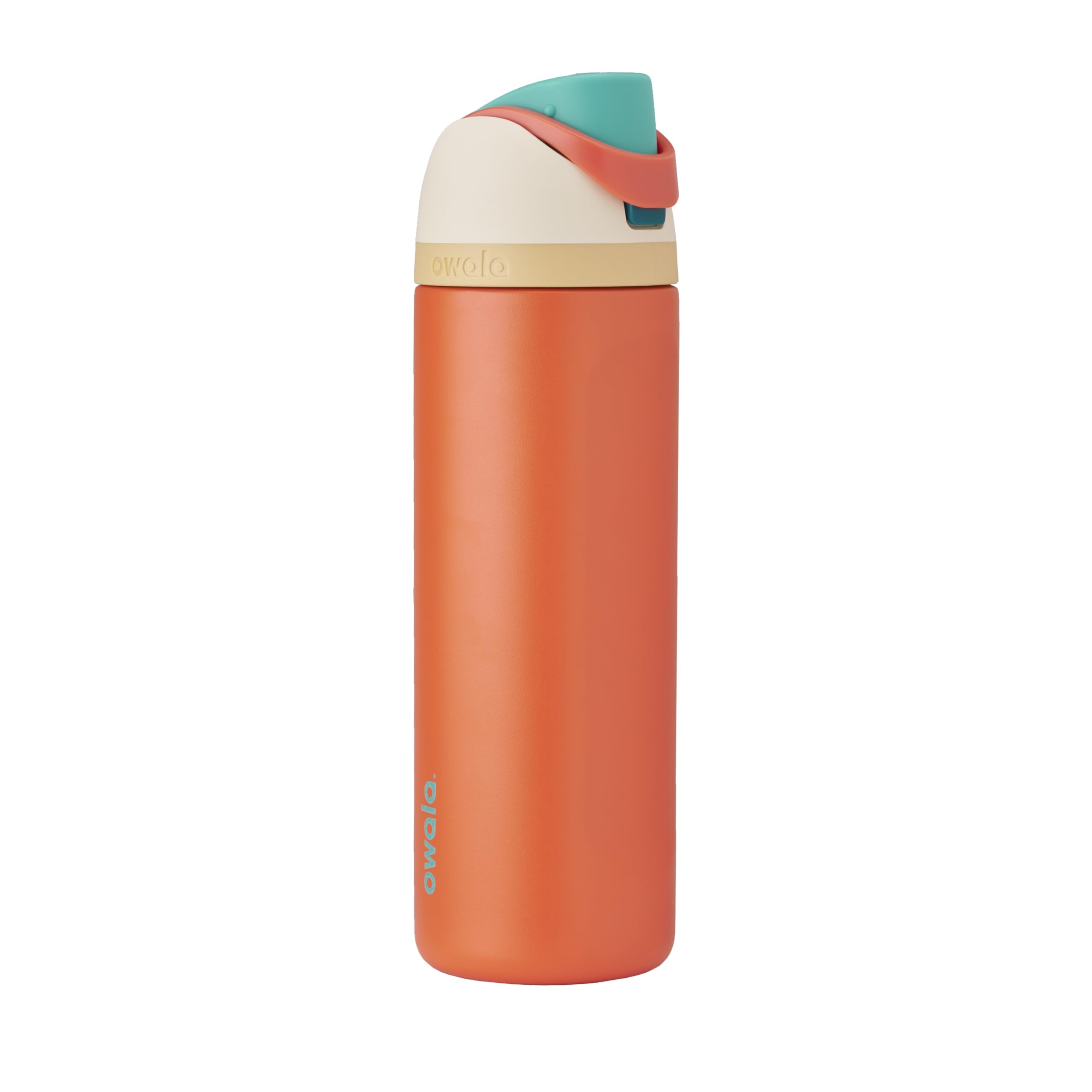 Owala Moana front view showing colorful princess design and 24 oz capacity
