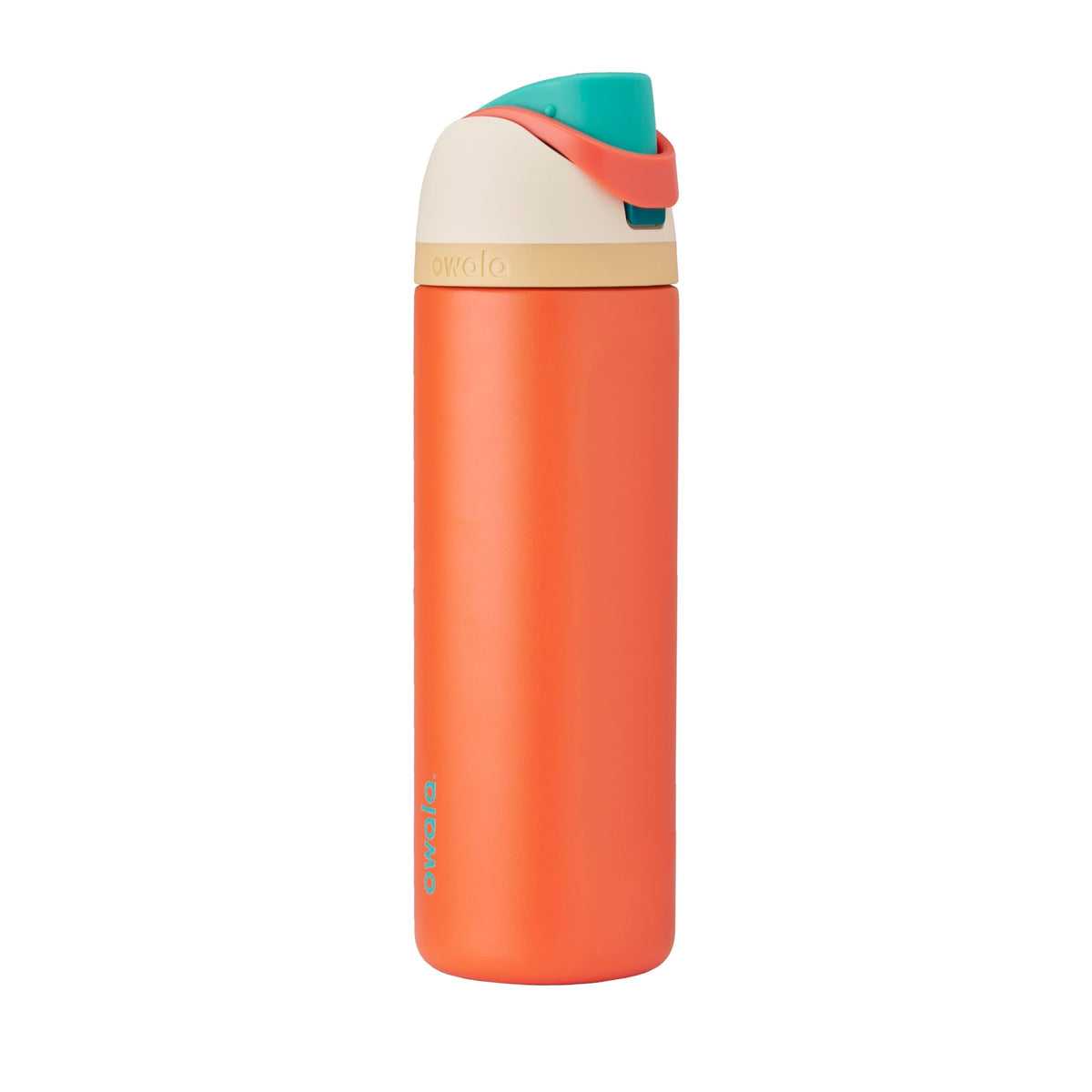 Owala Moana front view showing colorful princess design and 24 oz capacity