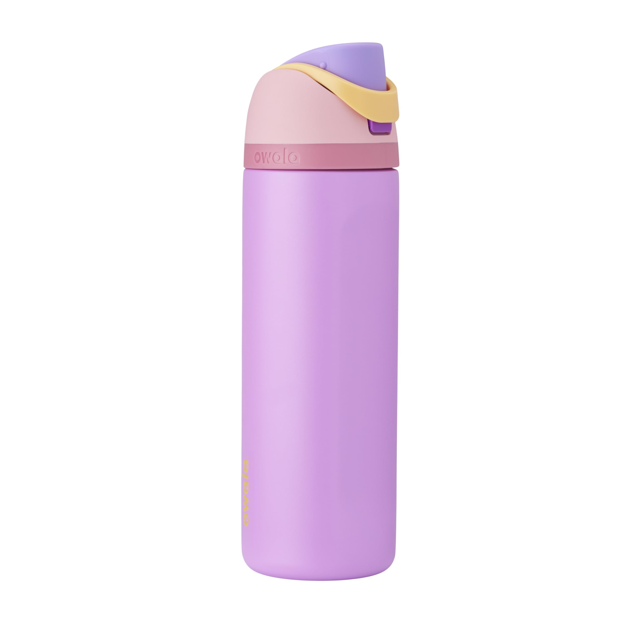 Owala Rapunzel front view showing design and overall bottle appeal for kids