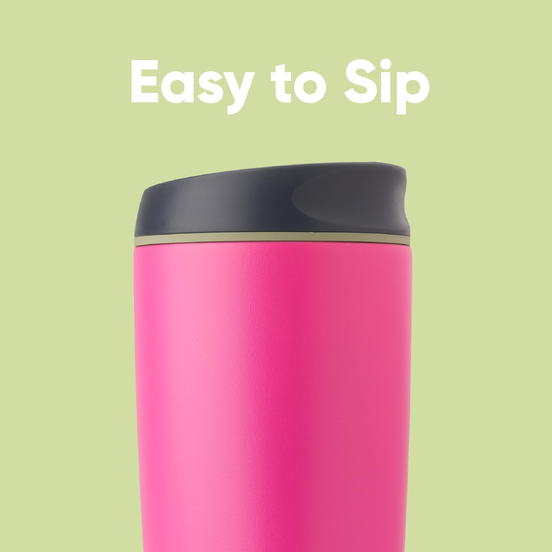 Owala SmoothSip close-up of SmoothSip spout for comfortable direct sipping