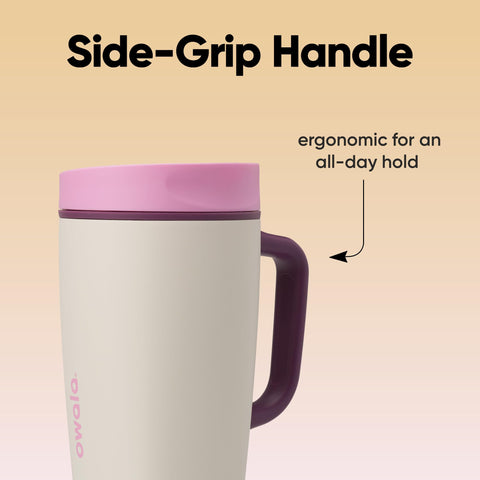 Owala SmoothSip cutaway showing triple-layer insulation for longer temperature retention