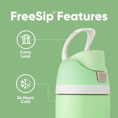 Owala built-in straw detail demonstrating easy sipping and cleaning benefit