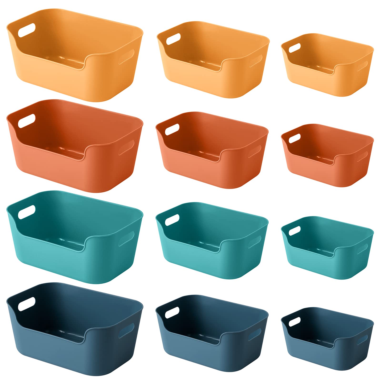 OWill front view showing 12 colorful bins for quick visual sorting