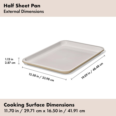 OXO bakeware in oven with cookies illustrating even browning results