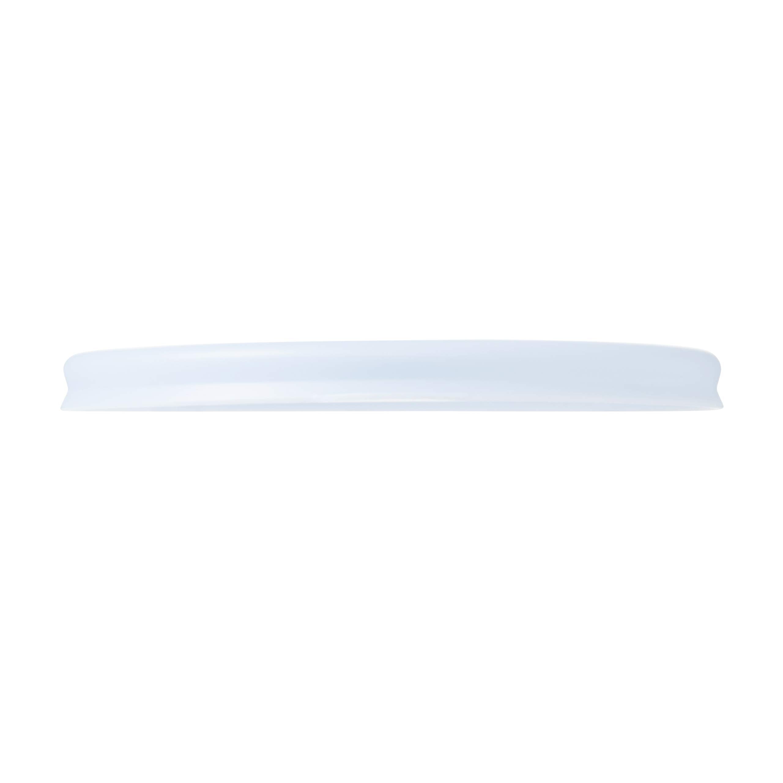 OXO bowl held in hand for scale, showing 10-ounce capacity and portion control