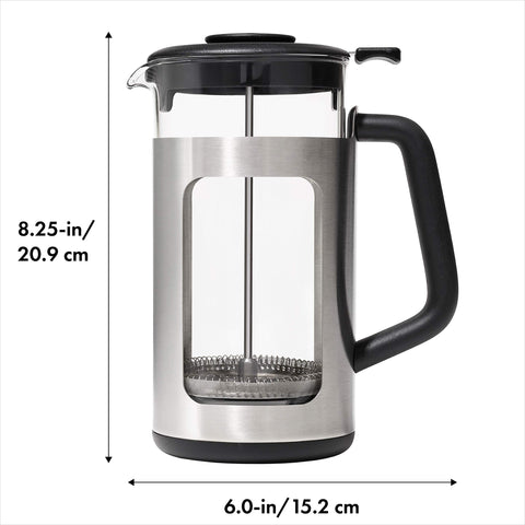 OXO Brew GroundsLifter close-up demonstrating easy grounds removal and clean-up