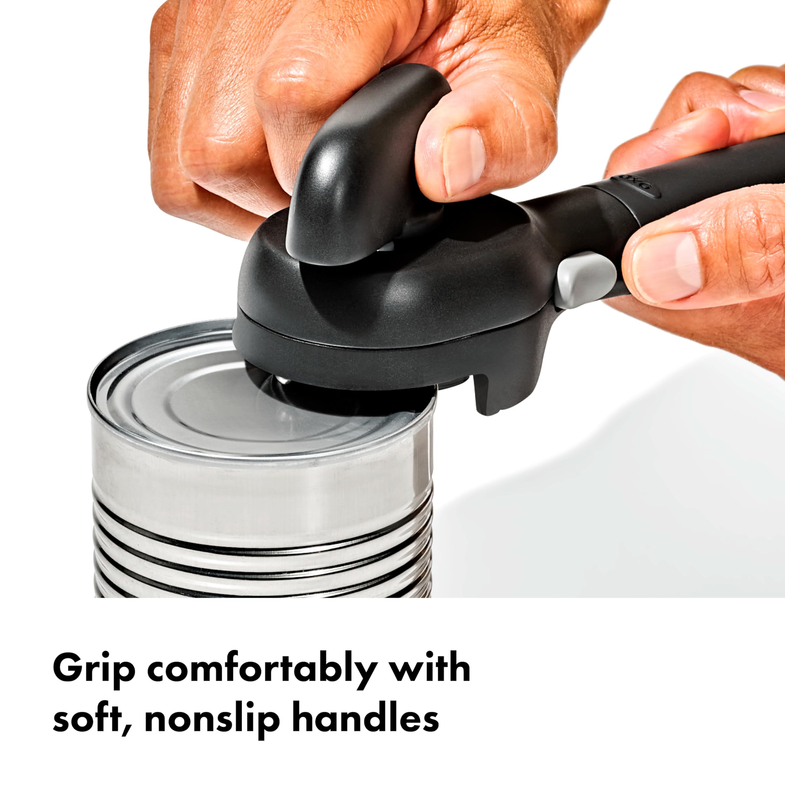 OXO cutting wheel detail highlighting stainless steel durability and hygiene