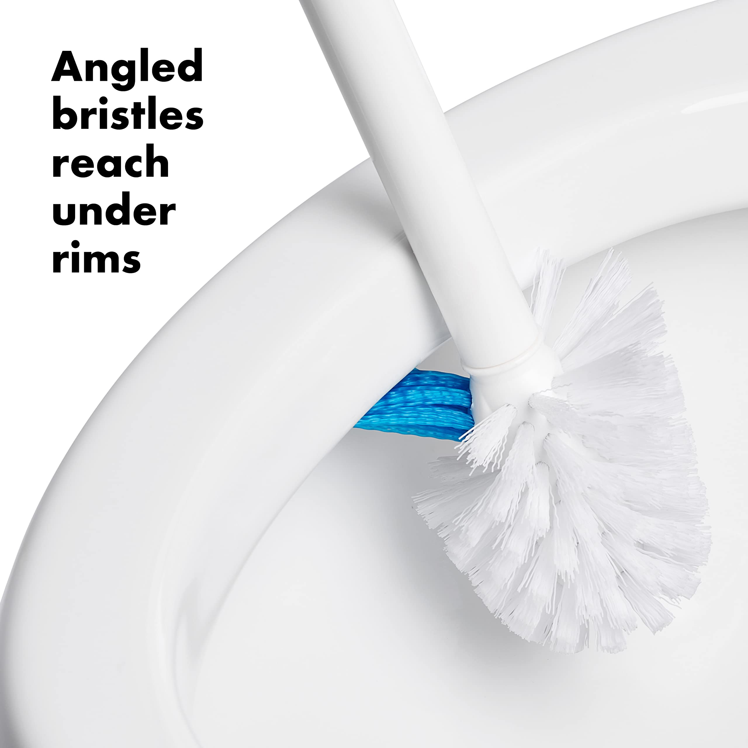 OXO flexible neck bending to follow bowl contours for better contact
