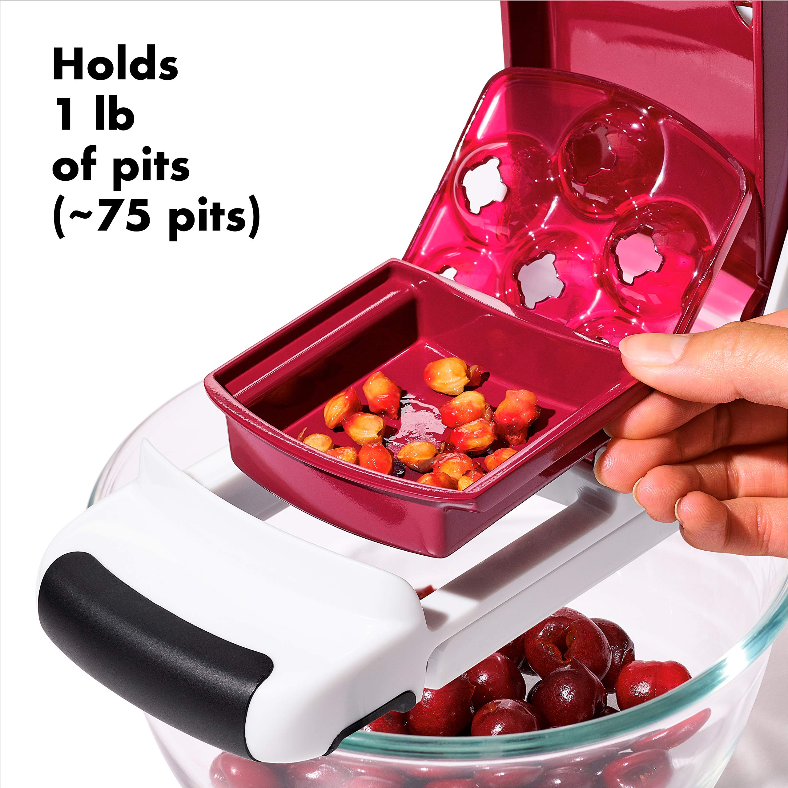 OXO folded compact storage with legs tucked for space-saving benefit