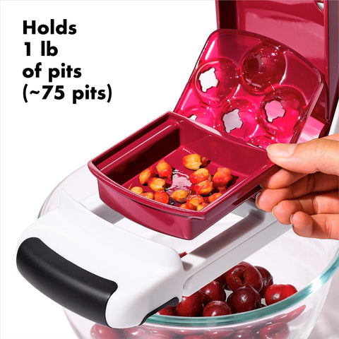 OXO folded compact storage with legs tucked for space-saving benefit