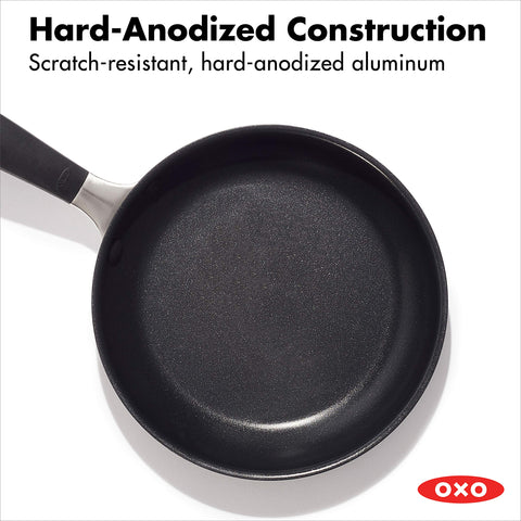 OXO Good Grips nonstick surface close-up showing easy-release performance